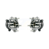 Rear Wheel Bearing And Hub Assembly Pair For 2014-2018 Mazda 3 Sport Vehicles Manufactured In Mexico K70-101507