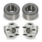 Front Rear Wheel Bearing And Hub Assembly Kit For 2002-2003 Toyota Camry Non-ABS Excluding Vehicles Manufactured In Japan K70-101524