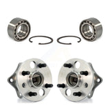 Front Rear Wheel Bearing And Hub Assembly Kit For Toyota Corolla Prizm Chevrolet Geo Non-ABS K70-101527
