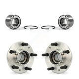 Front Rear Wheel Bearing And Hub Assembly Kit For Ford Fusion Mazda 6 Lincoln MKZ Mercury Milan Zephyr K70-101529