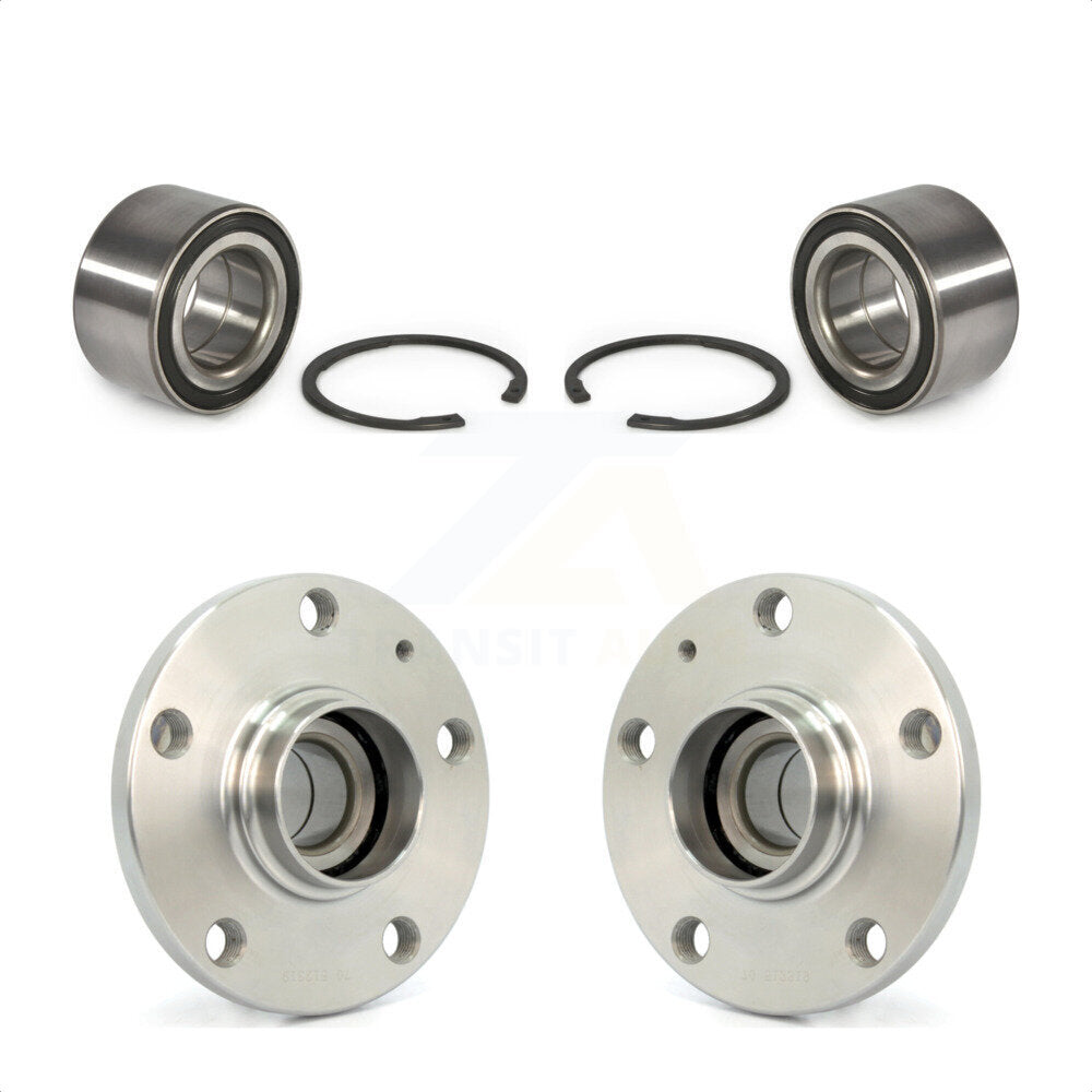 Front Rear Wheel Bearing And Hub Assembly Kit For 2005 Volkswagen Jetta 2nd Design K70-101534
