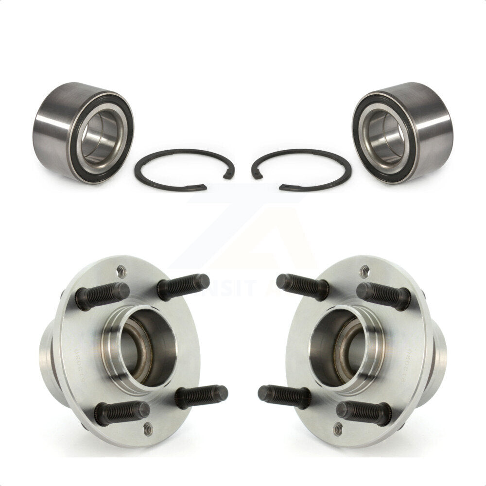 Front Rear Wheel Bearing And Hub Assembly Kit For Ford Escort Mazda Protege Mercury Tracer MX-3 323 K70-101536