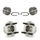 Front Rear Wheel Bearing And Hub Assembly Kit For Ford Escort Mazda Protege Mercury Tracer MX-3 323 K70-101536