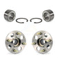 Front Rear Wheel Bearing And Hub Assembly Kit For Honda Civic K70-101544