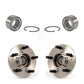 Front Rear Wheel Bearing And Hub Assembly Kit For 2001-2006 Hyundai Santa Fe FWD with Non-ABS K70-101553