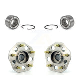Front Rear Wheel Bearing And Hub Assembly Kit For 1997-2001 Honda Prelude K70-101561
