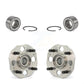 Front Rear Wheel Bearing And Hub Assembly Kit For 1998-2002 Honda Accord 2.3L with 4-Wheel ABS K70-101563