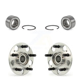 Front Rear Wheel Bearing And Hub Assembly Kit For Honda Accord Acura TL K70-101564