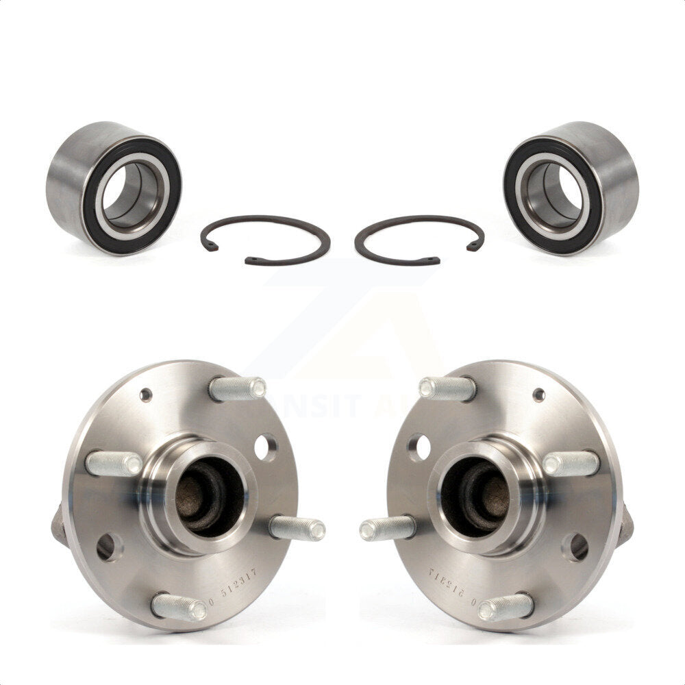 Front Rear Wheel Bearing And Hub Assembly Kit For Suzuki Forenza Reno Chevrolet Optra Non-ABS K70-101567