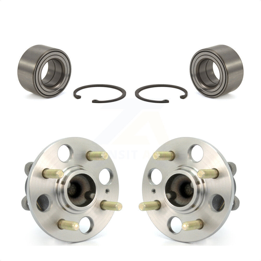 Front Rear Wheel Bearing And Hub Assembly Kit For Hyundai Accent Kia Rio Rio5 K70-101569