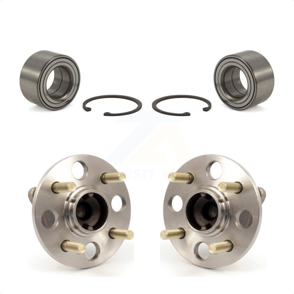 Front Rear Wheel Bearing And Hub Assembly Kit For Hyundai Accent Kia Rio Rio5 Non-ABS K70-101570
