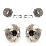 Front Rear Wheel Bearing And Hub Assembly Kit For Hyundai Accent Kia Rio Rio5 Non-ABS K70-101570