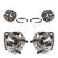 Front Rear Wheel Bearing And Hub Assembly Kit For 2011-2014 Mazda 2 K70-101572