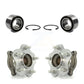 Front Rear Wheel Bearing And Hub Assembly Kit For Nissan Altima Maxima K70-101577