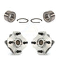 Front Rear Wheel Bearing And Hub Assembly Kit For 2000-2005 Toyota Echo Non-ABS K70-101581
