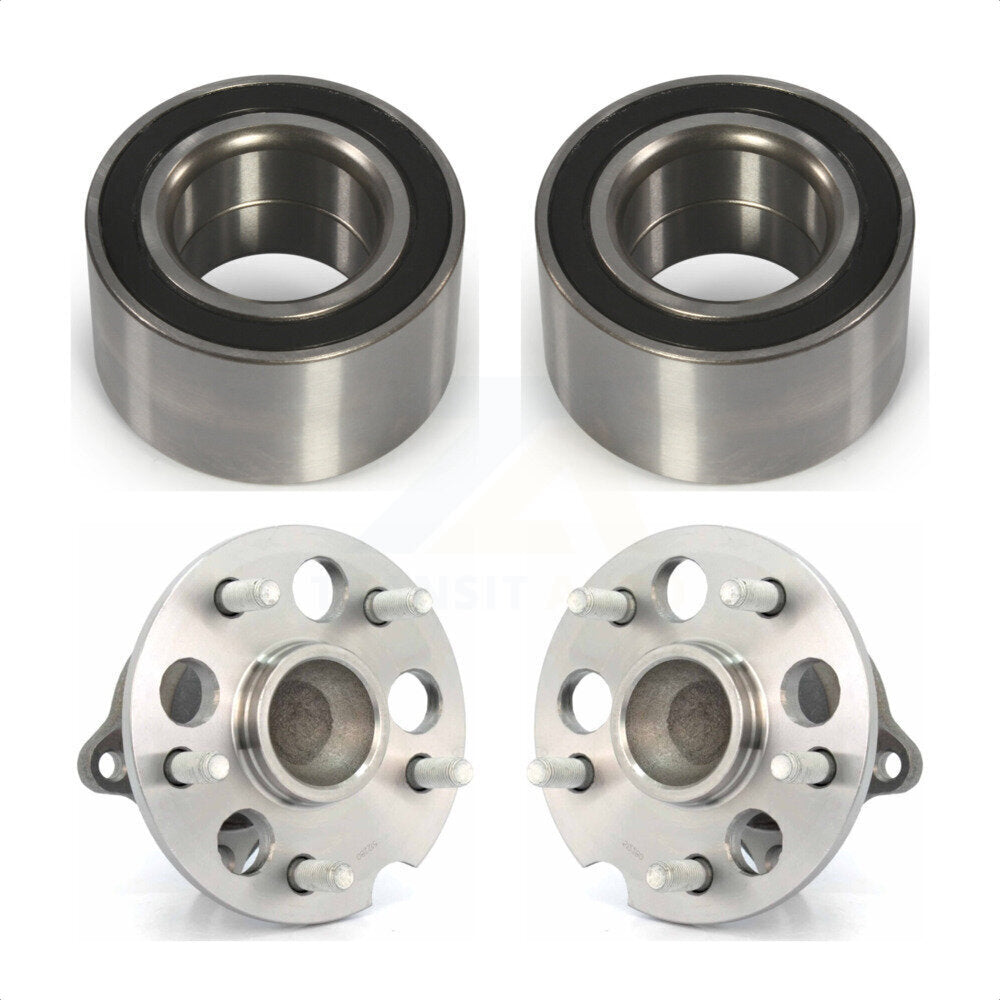 Front Rear Wheel Bearing And Hub Assembly Kit For 2004-2010 Toyota Sienna FWD K70-101584