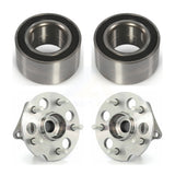 Front Rear Wheel Bearing And Hub Assembly Kit For 2004-2010 Toyota Sienna AWD K70-101585