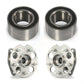 Front Rear Wheel Bearing And Hub Assembly Kit For Toyota Lexus Highlander Venza RX350 RX330 RX400h AWD K70-101586