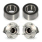 Front Rear Wheel Bearing And Hub Assembly Kit For 2007-2012 Mazda CX-7 FWD K70-101589