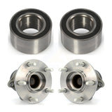 Front Rear Wheel Bearing And Hub Assembly Kit For 2007-2012 Mazda CX-7 FWD K70-101589