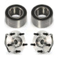 Front Rear Wheel Bearing And Hub Assembly Kit For 2007-2012 Mazda CX-7 AWD K70-101590