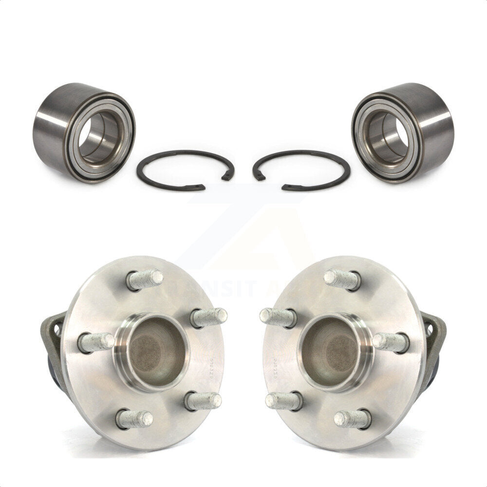 Front Rear Wheel Bearing And Hub Assembly Kit For Scion tC Toyota Celica K70-101602