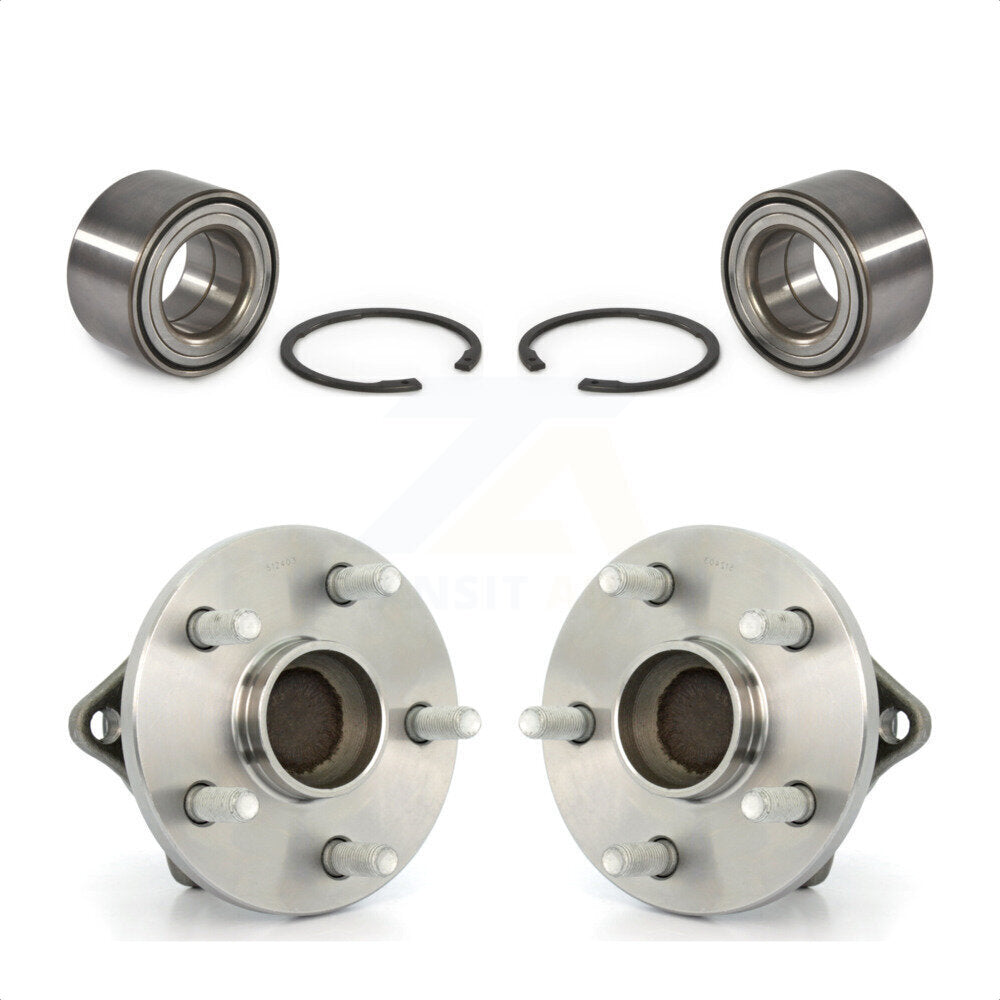 Front Rear Wheel Bearing And Hub Assembly Kit For Toyota Corolla Matrix Pontiac Vibe iM K70-101603