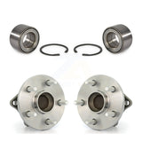 Front Rear Wheel Bearing And Hub Assembly Kit For Toyota Corolla Matrix Pontiac Vibe iM K70-101603