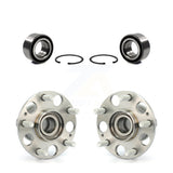 Front Rear Wheel Bearing And Hub Assembly Kit For Honda Accord Acura TL K70-101605
