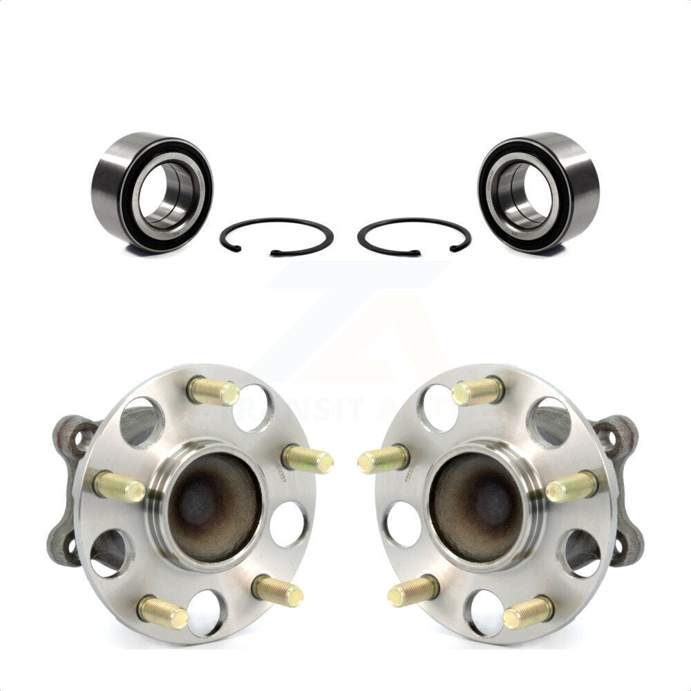 Front Rear Wheel Bearing And Hub Assembly Kit For Honda Accord Acura TSX K70-101607