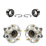 Front Rear Wheel Bearing And Hub Assembly Kit For Honda Accord Acura TSX K70-101607