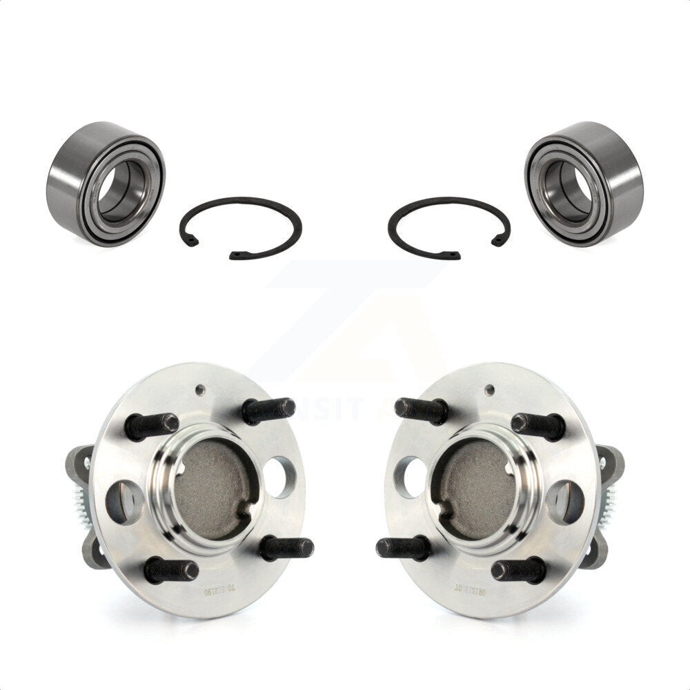 Front Rear Wheel Bearing And Hub Assembly Kit For Hyundai Sonata Kia Optima Magentis 4-Wheel ABS K70-101610
