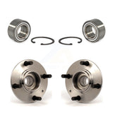Front Rear Wheel Bearing And Hub Assembly Kit For Hyundai Elantra Kia Spectra Spectra5 Non-ABS K70-101615