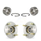 Front Rear Wheel Bearing And Hub Assembly Kit For Hyundai Elantra Kia Spectra Spectra5 4-Wheel ABS K70-101616