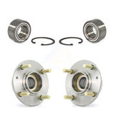 Front Rear Wheel Bearing And Hub Assembly Kit For Hyundai Elantra Kia Spectra Spectra5 4-Wheel ABS K70-101616