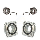 Front Rear Wheel Bearing And Hub Assembly Kit For BMW 535i xDrive 535xi 525xi 550i K70-101620