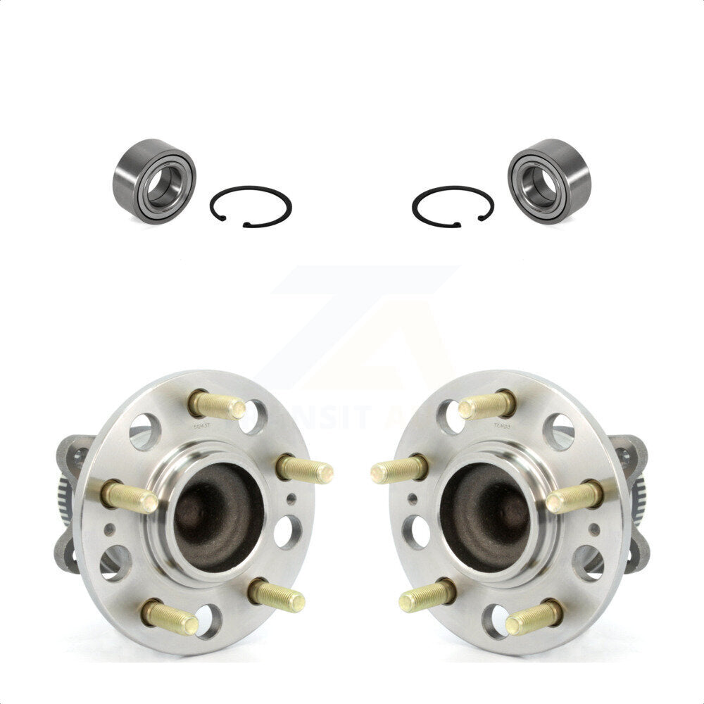 Front Rear Wheel Bearing And Hub Assembly Kit For 2011 Hyundai Azera K70-101623
