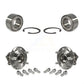 Front Rear Wheel Bearing And Hub Assembly Kit For 2007-2013 Mitsubishi Outlander AWD Without 7 Passenger Seating K70-101637