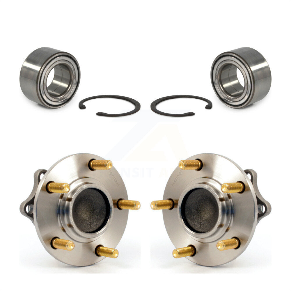 Front Rear Wheel Bearing And Hub Assembly Kit For Mitsubishi Lancer Outlander Sport K70-101640