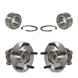 Front Rear Wheel Bearing And Hub Assembly Kit For Mitsubishi Outlander Sport RVR FWD K70-101641