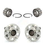 Front Rear Wheel Bearing And Hub Assembly Kit For 2007-2011 Honda CR-V FWD K70-101644