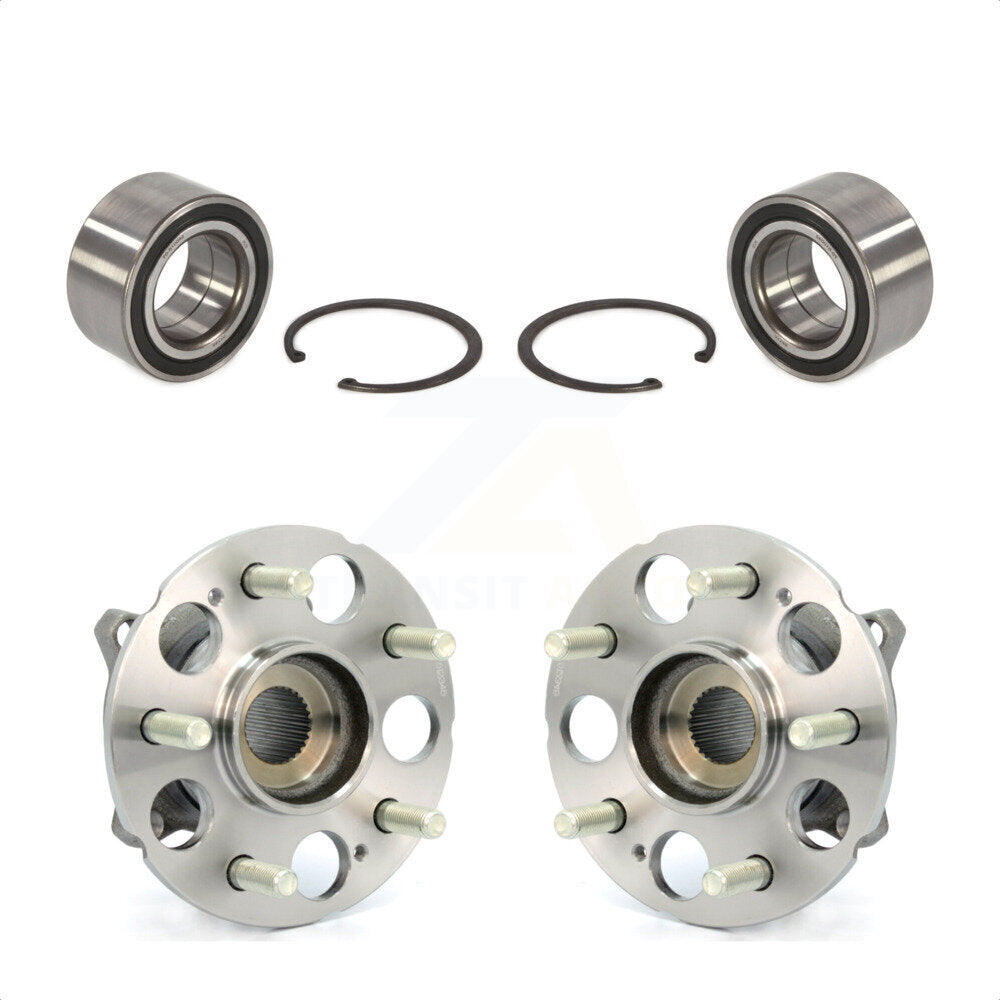Front Rear Wheel Bearing And Hub Assembly Kit For Honda CR-V Acura RDX K70-101645