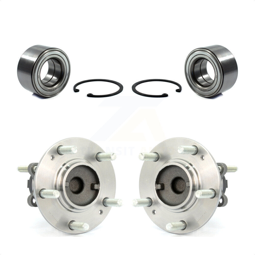 Front Rear Wheel Bearing And Hub Assembly Kit For Kia Forte Koup Forte5 K70-101650
