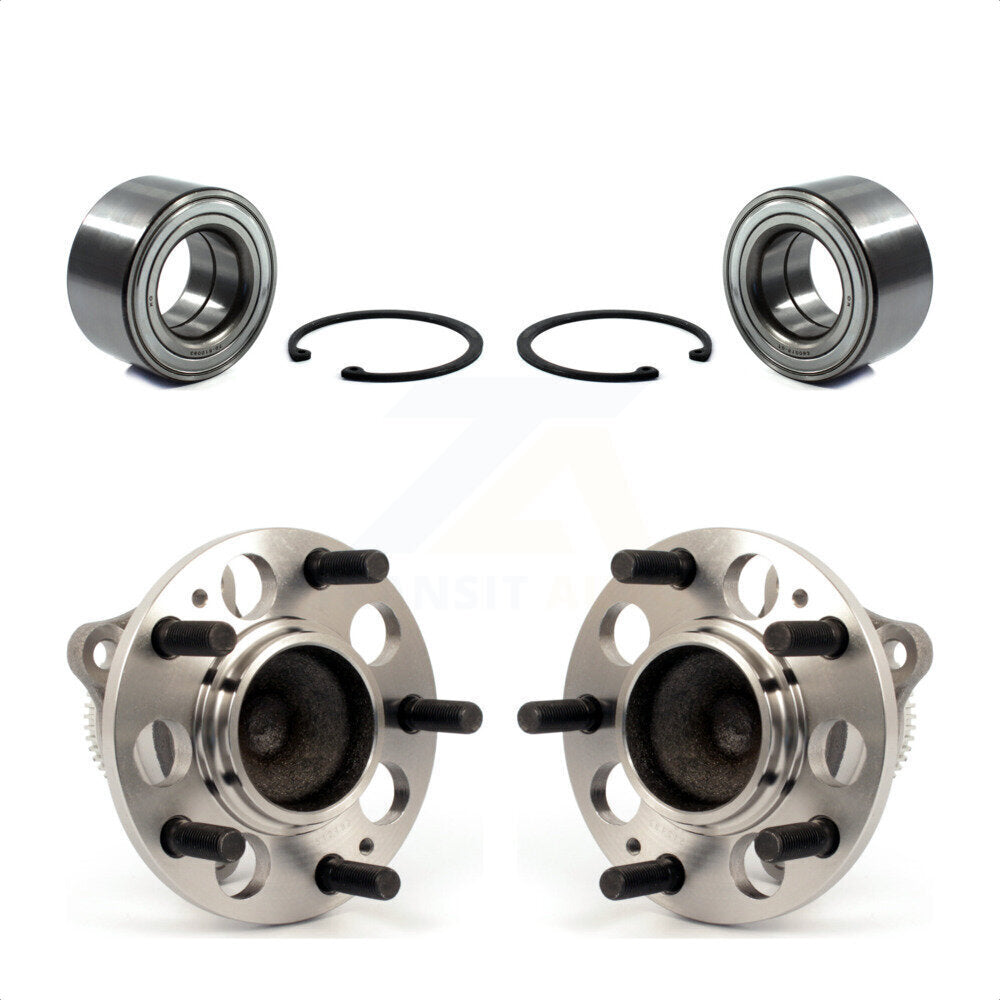 Front Rear Wheel Bearing And Hub Assembly Kit For Hyundai Elantra Kia Forte Veloster GT Forte5 Coupe Koup K70-101651