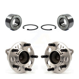 Front Rear Wheel Bearing And Hub Assembly Kit For Hyundai Elantra Kia Forte Veloster GT Forte5 Coupe Koup K70-101651