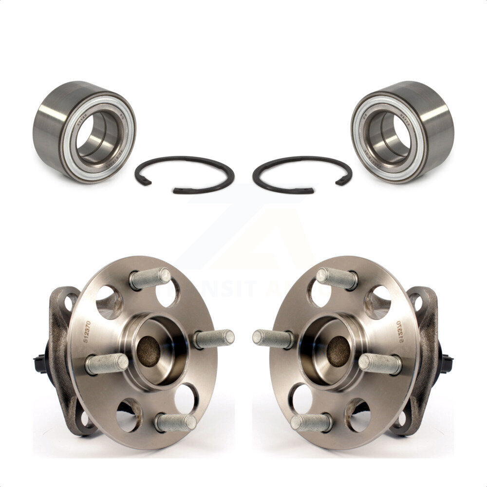 Front Rear Wheel Bearing And Hub Assembly Kit For Toyota Yaris Prius C Scion iQ K70-101654