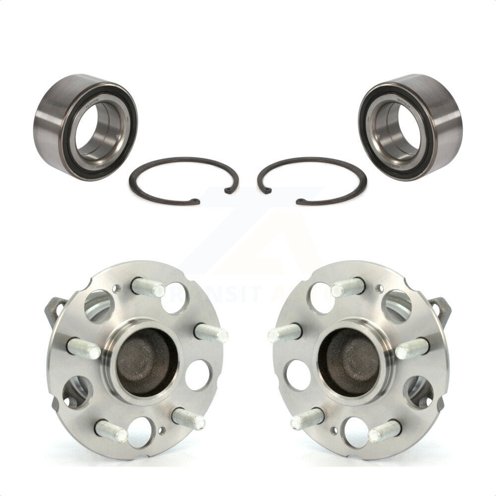 Front Rear Wheel Bearing And Hub Assembly Kit For Honda Crosstour Accord FWD K70-101657
