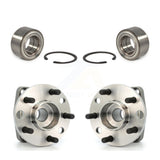 Front Rear Wheel Bearing And Hub Assembly Kit For 2002-2008 Jaguar X-Type K70-101661