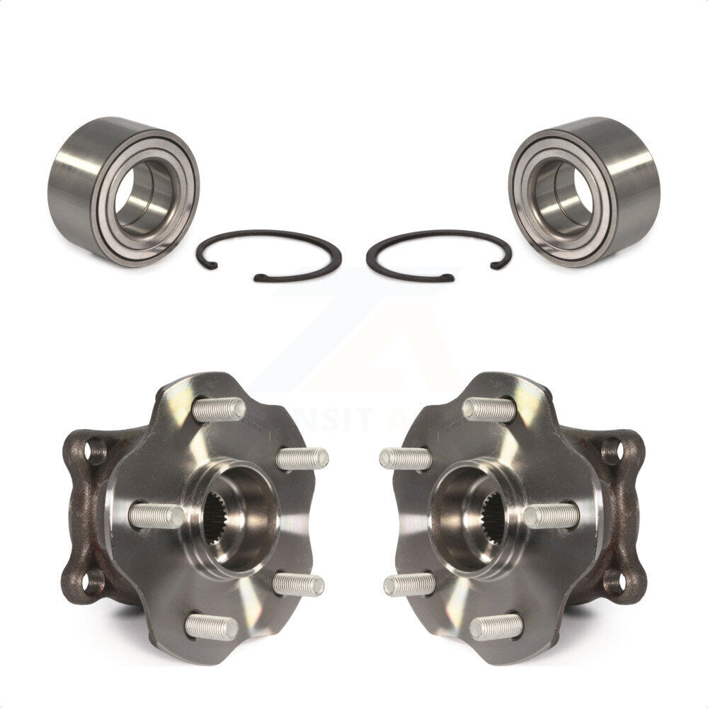 Front Rear Wheel Bearing And Hub Assembly Kit For Lexus RX350 Toyota Highlander RX450h AWD K70-101663