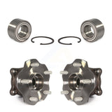 Front Rear Wheel Bearing And Hub Assembly Kit For Lexus RX350 Toyota Highlander RX450h AWD K70-101663